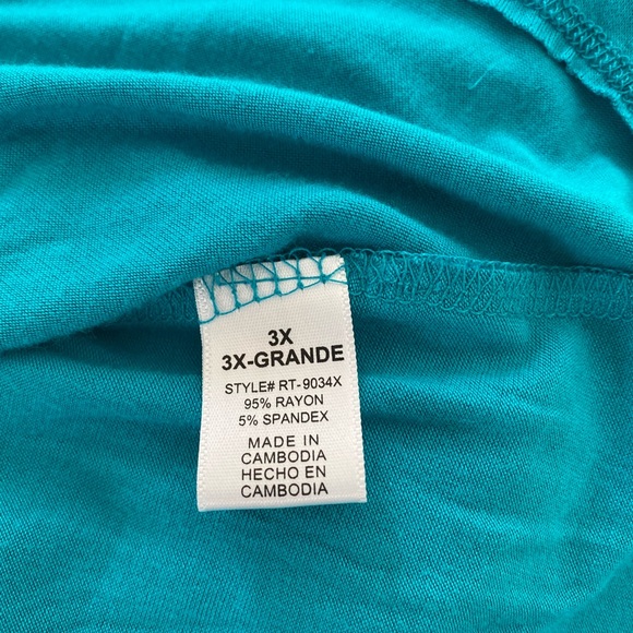 Womens High-Low Top - Picture 4 of 4